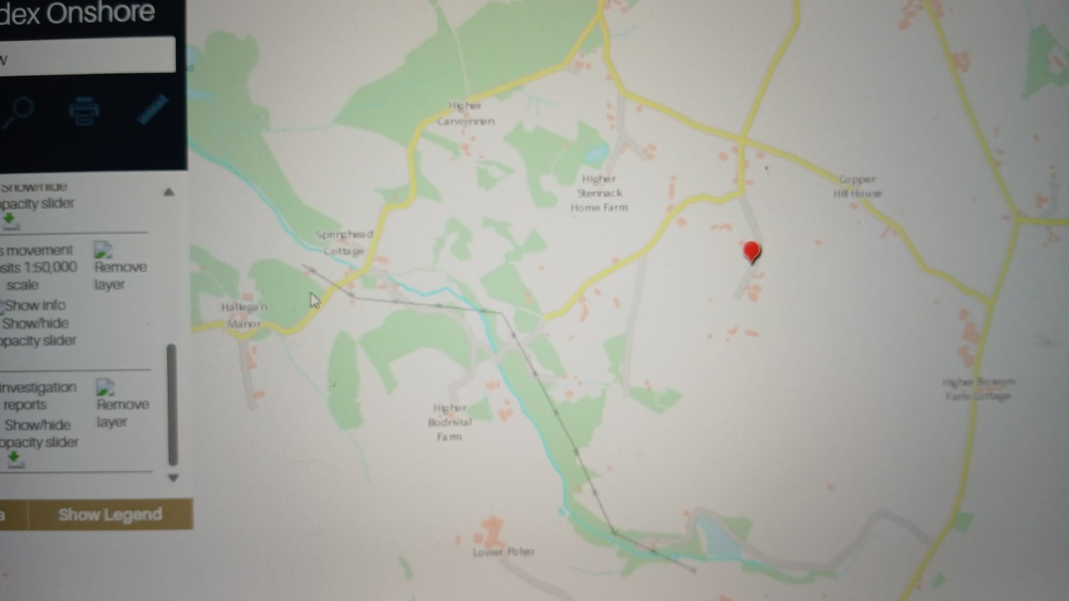 BGS GeoIndex Onshore — Carwynnen sheet